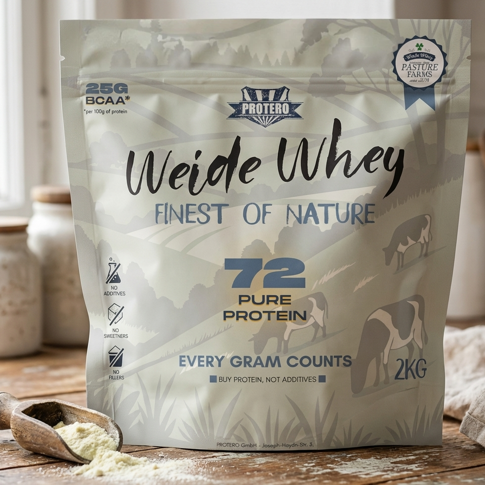 Weide Whey mit Phospholipiden aus nur 1 Zutat